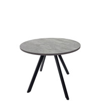 Стол "Терра 2" круглый с косыми ногами (профиль 50*25)